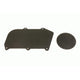 Aluminum Heater Delete Panel <br> 64-72 GM A-Bodies