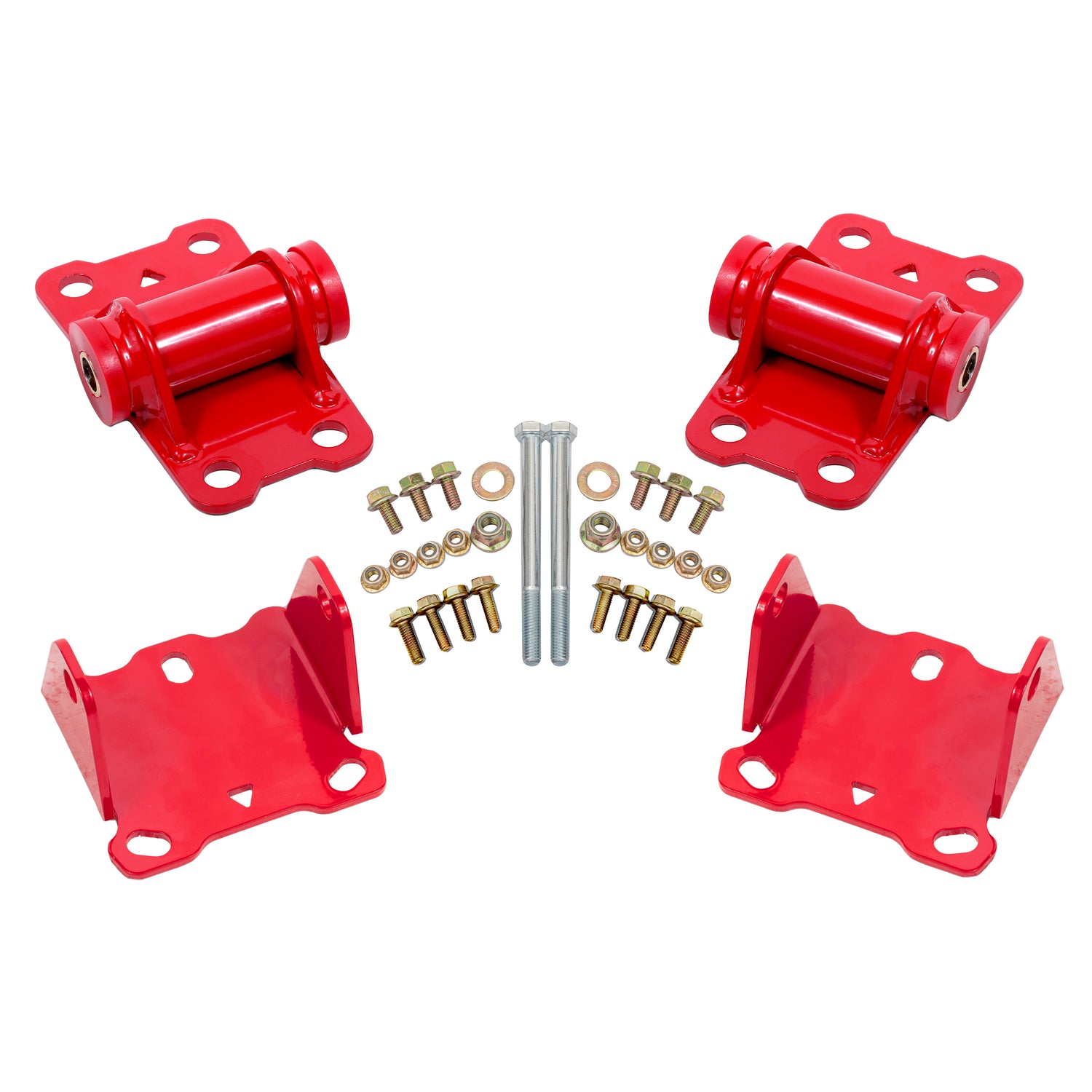 Upper & Lower Poly Motor Mount Kit <br> 78-87 Buick Regal Chevy Malibu Oldsmobile Cutlass