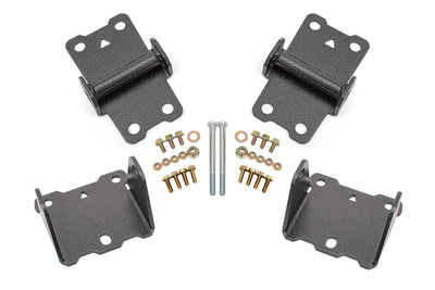 Upper & Lower Poly Motor Mount Kit <br> 78-87 Buick Regal Chevy Malibu Oldsmobile Cutlass