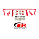 Rear Hollow 25mm Adj. Sway Bar Kit w/ Bushings <br> 05-14 Ford Mustang