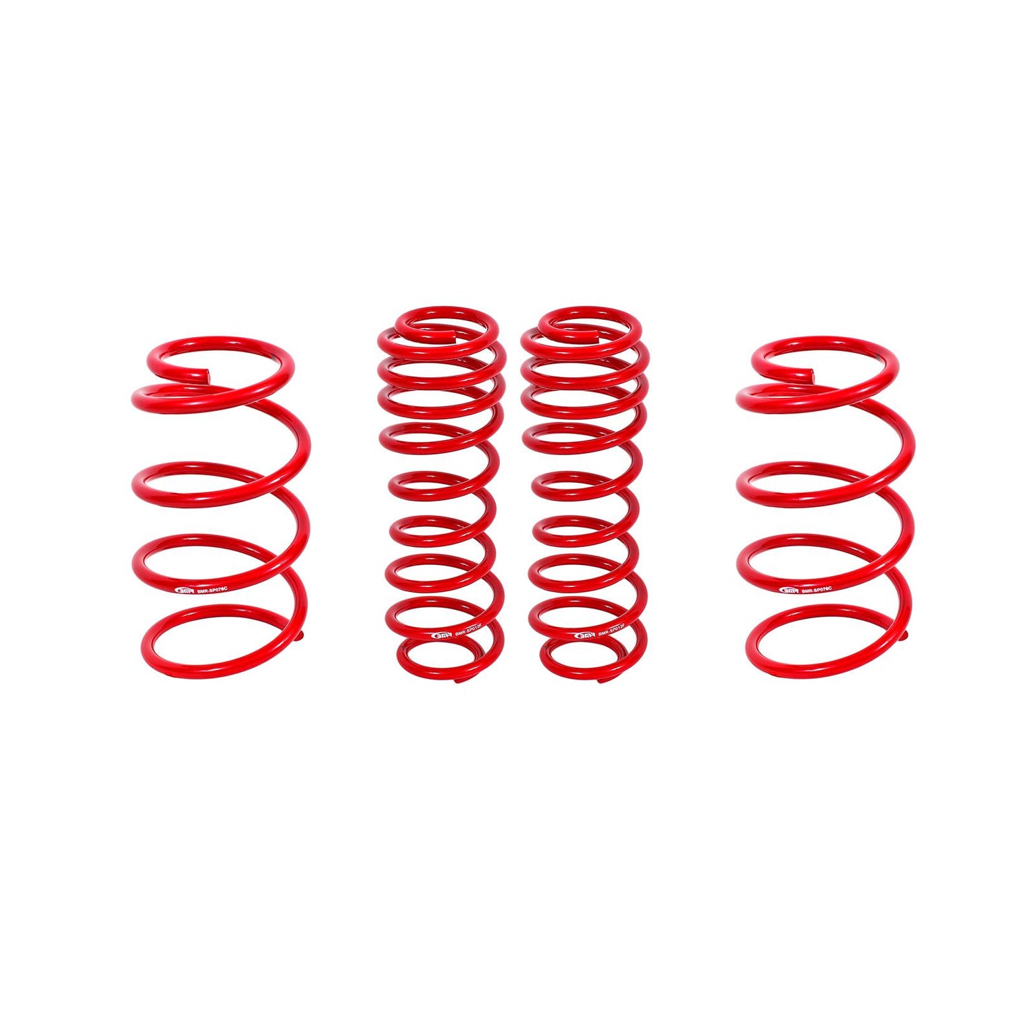 Set Of 4 Drag Lowering Springs <br> 07-14 Ford Mustang
