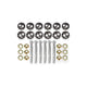 Front & Rear Lower Control Arms Camber Bolt Kit <br> 97-13 Chevrolet Corvette