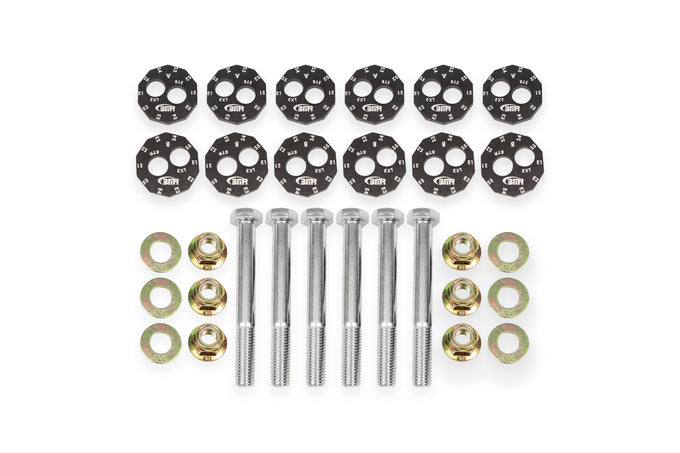 Front & Rear Lower Control Arms Camber Bolt Kit <br> 97-13 Chevrolet Corvette