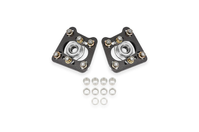 Steel Caster Camber Plates <br> 94-04 Ford Mustang
