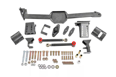 Adjustable Watts Link Body Mount Kit <br> 05-14 Ford Mustang