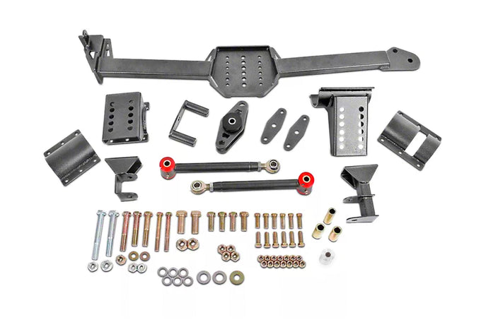 Adjustable Watts Link Body Mount Kit <br> 05-14 Ford Mustang