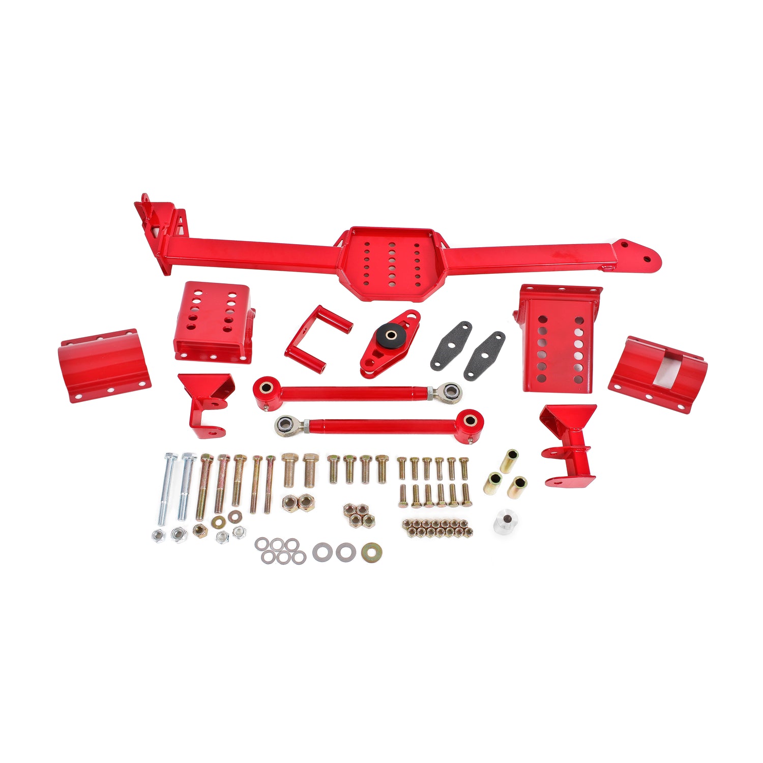 Adjustable Watts Link Body Mount Kit <br> 05-14 Ford Mustang