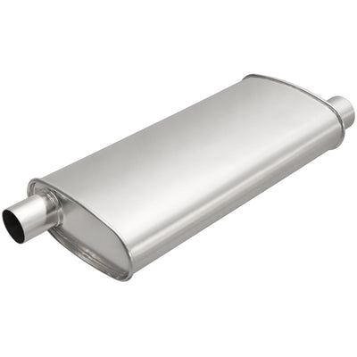 Oval 4.5x9.75x19 inch Muffler <br> 70-72,1980 Chevrolet Impala,68-71 Oldsmobile 442