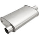 Oval 4.5x9.75x18 inch Muffler <br> 67-72 Dodge Charger Oldsmobile 98, 01-05 Pontiac Aztek