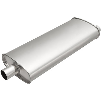 Oval 4.5x9.75x26 inch Muffler <br> 02-04 Jeep Grand Cherokee