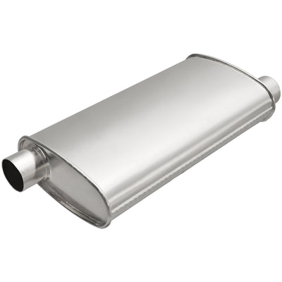 Oval 5x11x20 inch Muffler <br> 08-17 Buick Enclave,09-17 Chevy Traverse