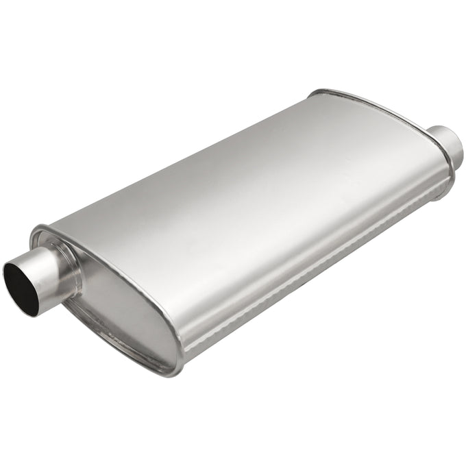 Oval 5x11x20 inch Muffler <br> 08-17 Buick Enclave,09-17 Chevy Traverse