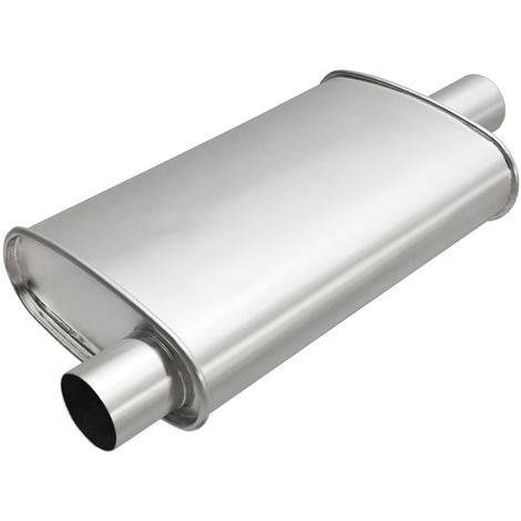 Oval 4.5x9.75x22 inch Muffler <br> 79-90 Dodge D150 D200, Plymouth PB100 PB150 PB250