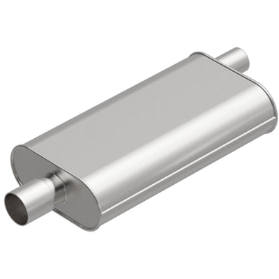 Oval 4.5x9.75x18 inch Muffler <br> 80-86 Chevrolet K5 20 GMC K2500 R1500