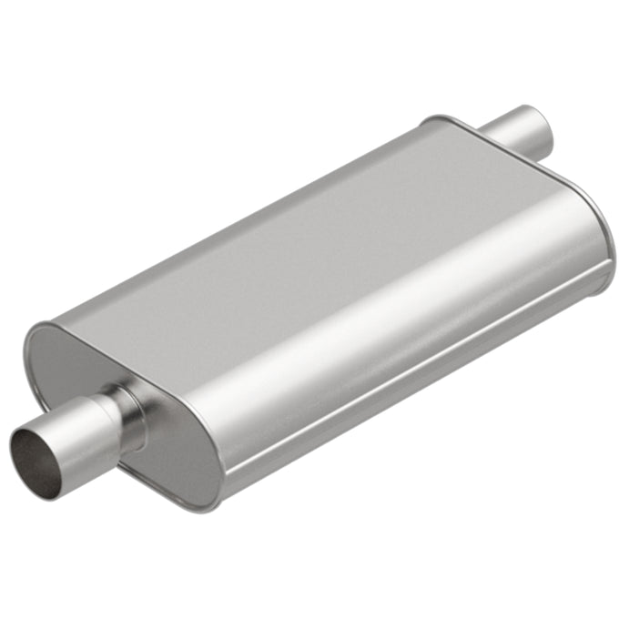 Oval 4.5x9.75x18 inch Muffler <br> 80-86 Chevrolet K5 20 GMC K2500 R1500