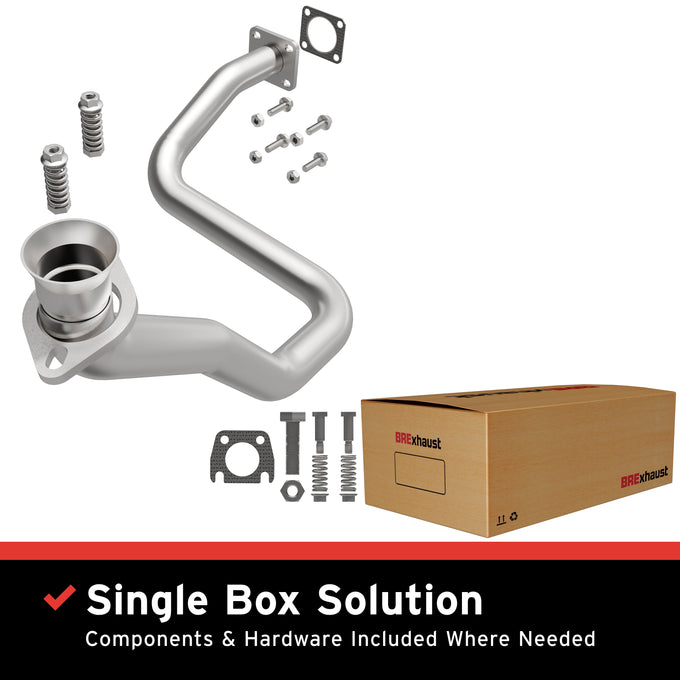 Front Pipe Kit <br> 87-90 Wrangler 4.2L