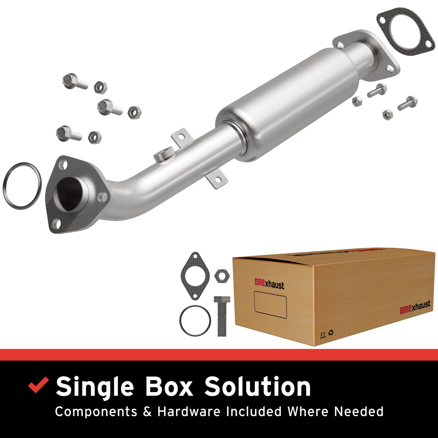 Front Pipe Kit <br> 01-04 Nissan Pathfinder, INFINITI QX4 3.5L