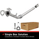 Front Pipe Kit <br> 05-08 A4 Quattro 2.0L