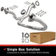 Front Pipe Kit <br> 98-99 Blazer, Bravada, Jimmy 4.3L
