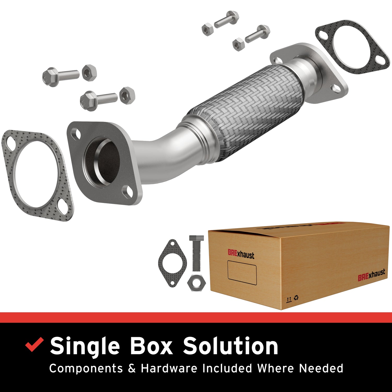 Front Pipe Kit <br> 06-12 Fusion, Milan 2.3L