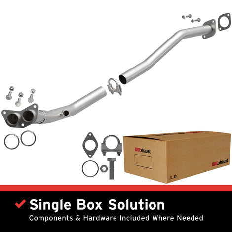 Front Pipe Kit <br> 90-96 D21, Pickup 2.4L