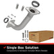 Front Pipe Kit <br> 94-03 Tracker, Sidekick, Vitara 1.6L, 1.8L, 2.0L