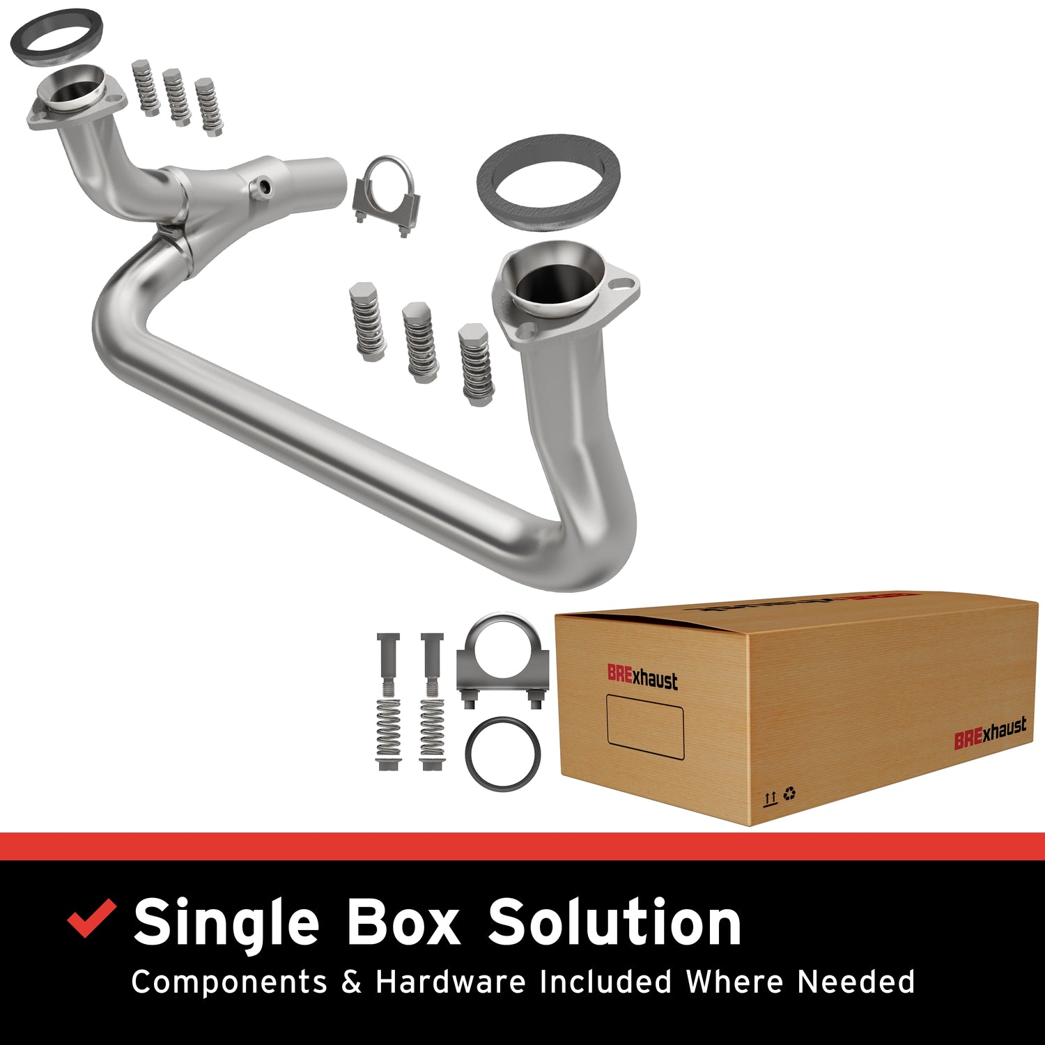 Front Pipe Kit <br> 88-93 C1500, C2500, K1500, K2500 4.3L, 5.0L