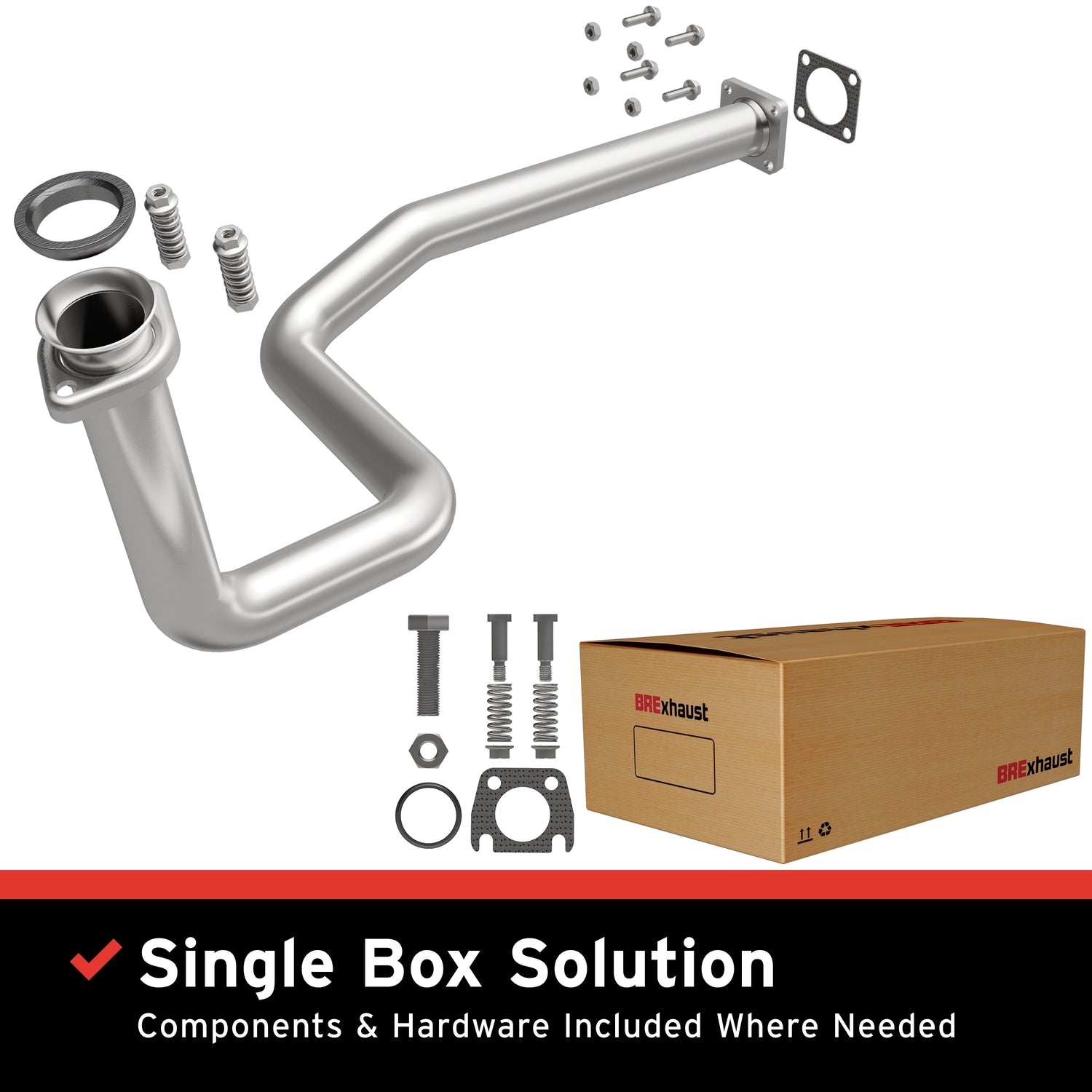 Front Pipe Kit <br> 87-90 Cherokee, Wagoneer 4.0L