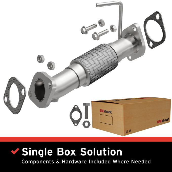 Direct-Fit Front Pipe Kit <br> Hyundai Accent, Kia Rio