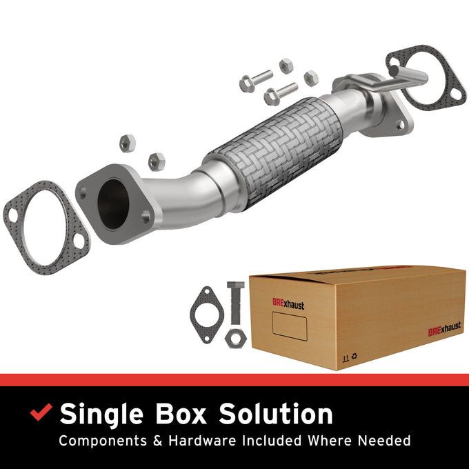 Direct-Fit Front Pipe Kit <br> 13-16 Hyundai Santa Fe Sport, Kia Sorento