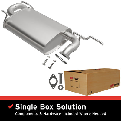Exhaust Direct-Fit Muffler Kit<br> 12-20 Subaru Impreza/XV Crosstrek/Crosstrek 2.0L