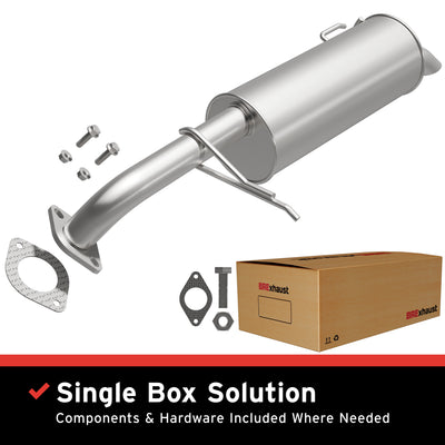 Exhaust Direct-Fit Muffler Kit<br> 10-11 Kia Soul 2.0L