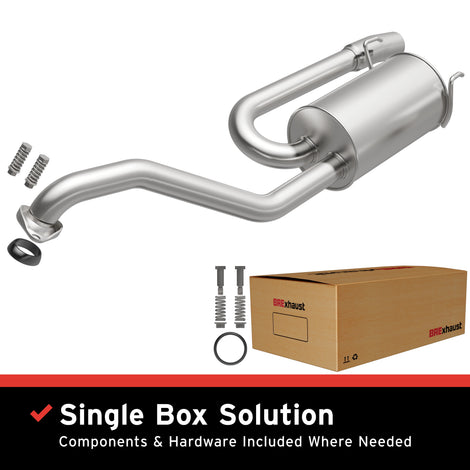 Exhaust Direct-Fit Muffler Kit<br> 09-13 Honda Fit 1.5L
