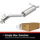 Exhaust Direct-Fit Muffler Kit<br> 08-15 Scion xB 2.4L