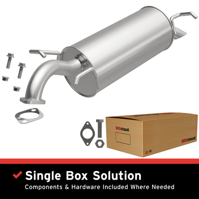 Exhaust Direct-Fit Muffler Kit<br> 04-11 Chevrolet Aveo, Suzuki Swift+, Pontiac Wave 1.6L