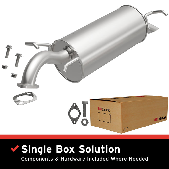 Exhaust Direct-Fit Muffler Kit<br> 04-11 Chevrolet Aveo, Suzuki Swift+, Pontiac Wave 1.6L