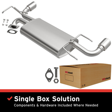 Exhaust Direct-Fit Muffler Kit<br> 03-07 Nissan Murano 3.5L