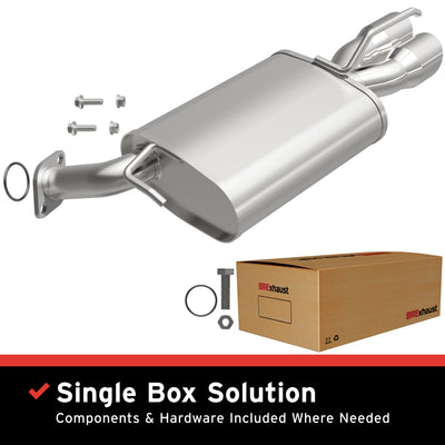 Exhaust Direct-Fit Muffler Kit<br> 06-10 INFINITI M35 M45 3.5L 4.5L