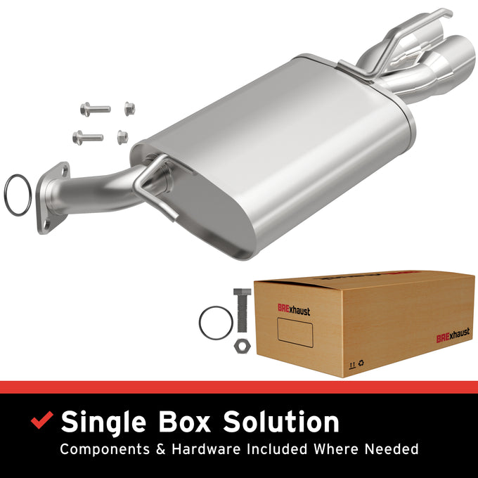 Exhaust Direct-Fit Muffler Kit<br> 06-10 INFINITI M35 M45 3.5L 4.5L