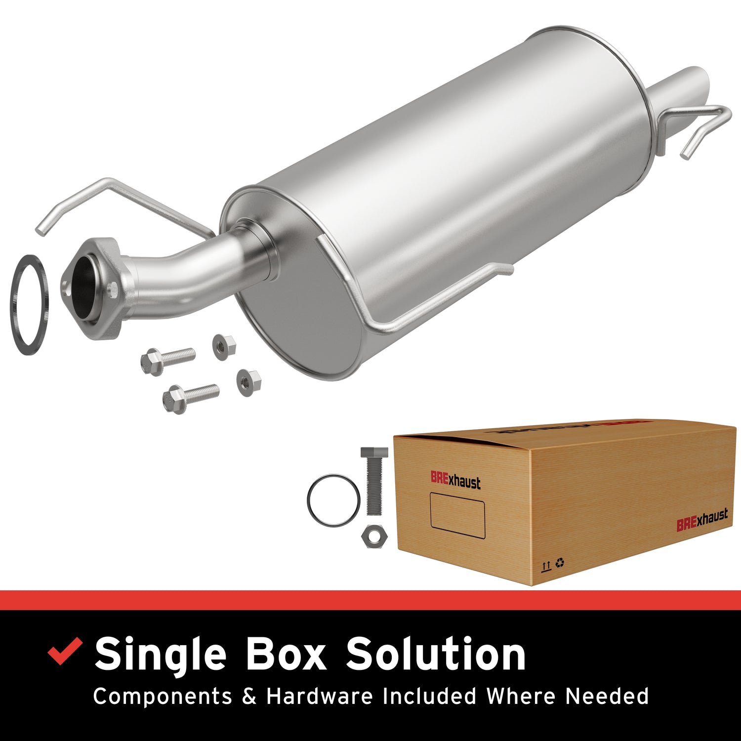 Exhaust Direct-Fit Muffler Kit<br> 11-17 Nissan Juke 1.6L