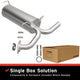 Exhaust Direct-Fit Muffler Kit<br> 11-17 Nissan Juke 1.6L
