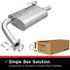 Exhaust Direct-Fit Muffler Kit<br> 07-09 Nissan Altima 2.5L, 3.5L