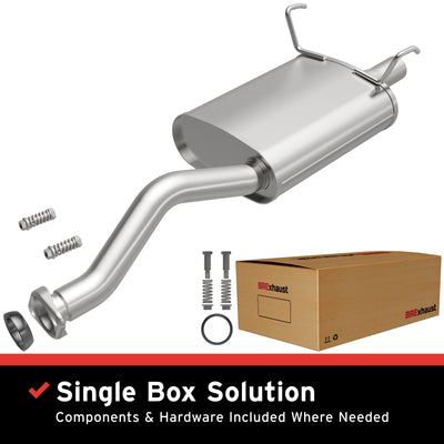 Exhaust Direct-Fit Muffler Kit<br> 02-06 Honda Civic, Acura RSX 2.0L