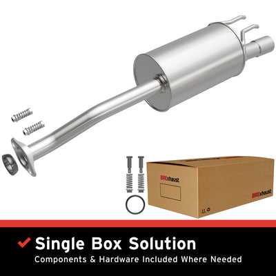 Exhaust Direct-Fit Muffler Kit<br> 06-11 Honda Civic 1.3L,1.8L