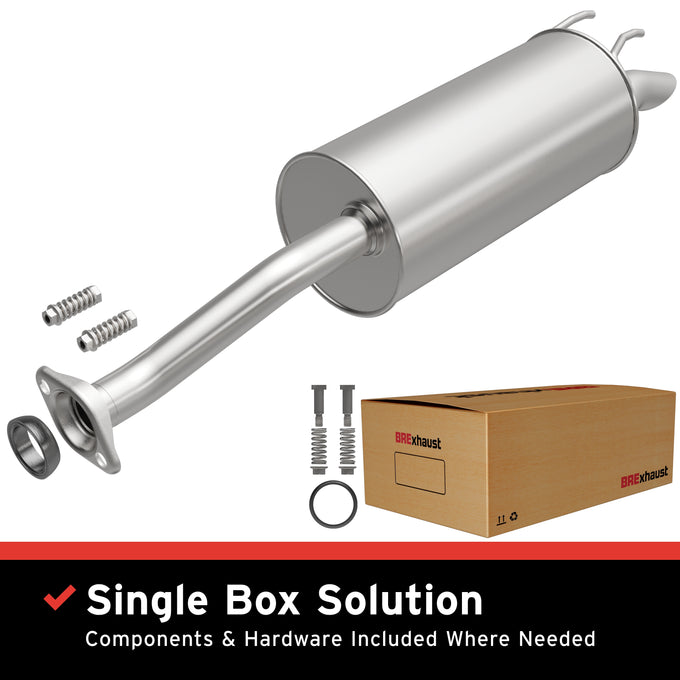 Exhaust Direct-Fit Muffler Kit<br> 12-15 Honda Civic 1.5L,1.8L