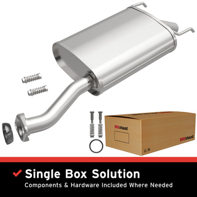 Exhaust Direct-Fit Muffler Kit<br> 07-08 Honda Fit 1.5L