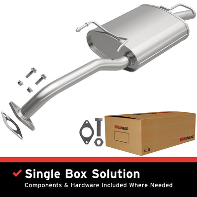 Exhaust Direct-Fit Muffler Kit <br> 00-05 Accent 1.5L, 1.6L