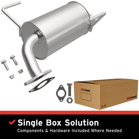 Exhaust Direct-Fit Muffler Kit<br> 08-13 Subaru Forester/Impreza 2.5L