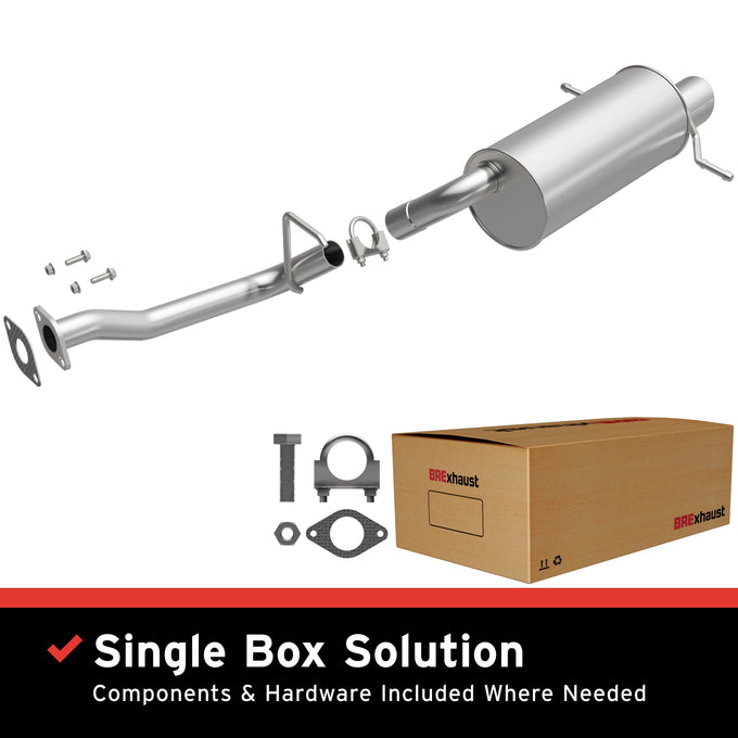 Exhaust Direct-Fit Muffler Kit<br> 04-08 Saab 9-2X,Subaru Forester/Impreza,2.0L, 2.5L