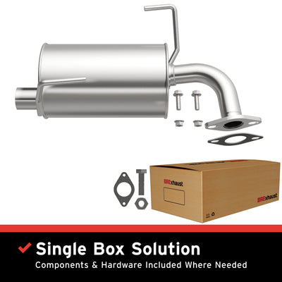 Exhaust Direct-Fit Muffler Kit<br> 08-13 Subaru Forester/Impreza 2.5L